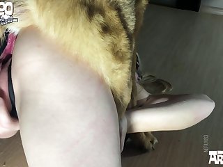 Black Girl Fucks Dog