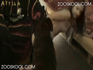 A Girl Fuck By A Dog